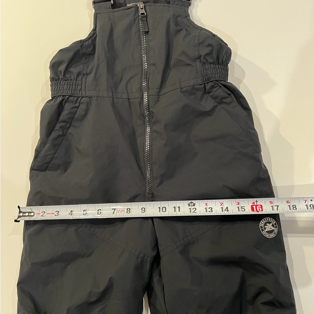ZeroXposur Kids Small 6 7 Black Winter Snow Suit Bib Overalls Ski Suit - Picture 5 of 12